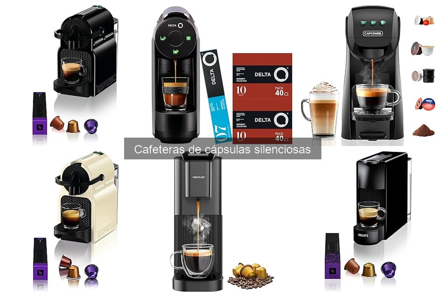 Precio promedio de cafeteras de cápsulas silenciosas