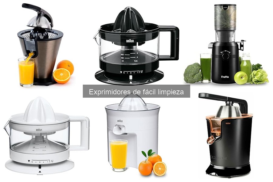 Precio promedio de exprimidores de fácil limpieza