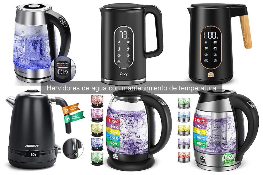 Precio promedio de hervidores de agua con mantenimiento de temperatura