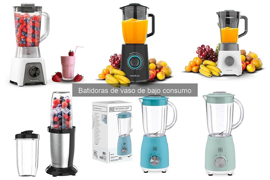 Precios de batidoras de vaso de bajo consumo en Amazon