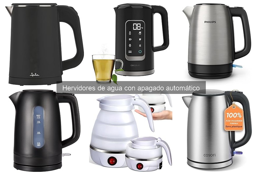 Precios de hervidores de agua con apagado automático