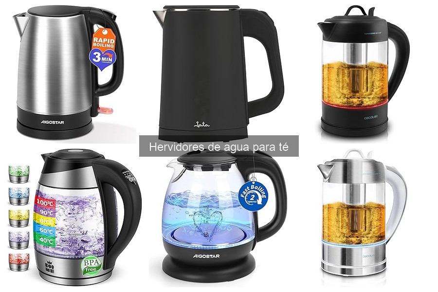 Precios de hervidores de agua para té y dónde comprarlos