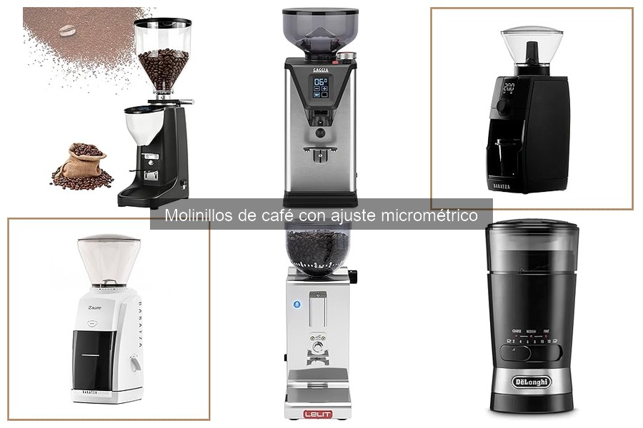 Precios de molinillos de café con ajuste micrométrico