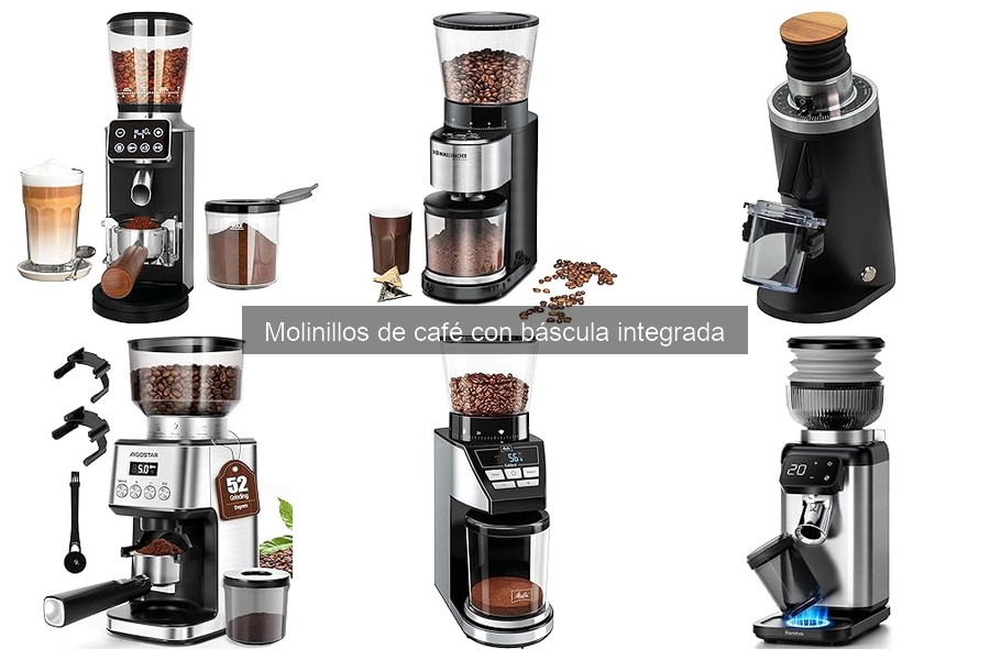 Precios de molinillos de café con báscula integrada en 2023