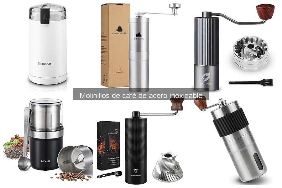 Precios de molinillos de café de acero inoxidable en 2023