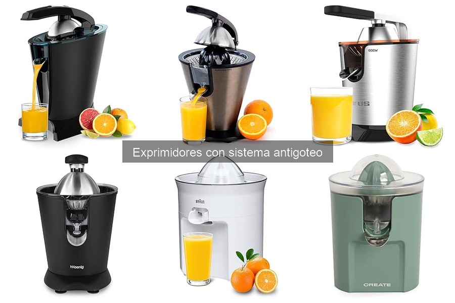 Precios Promedio de Exprimidores Antigoteo en 2023