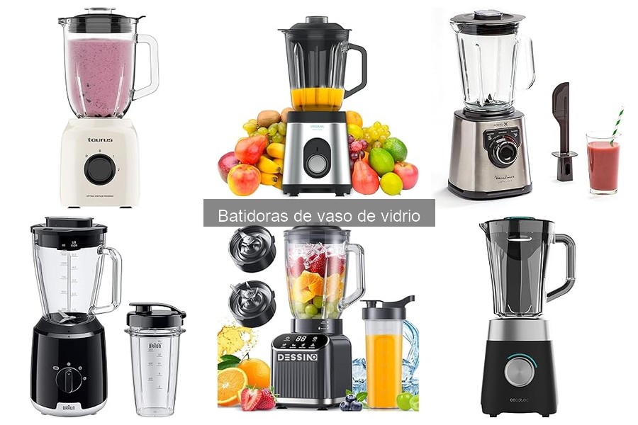Problemas comunes al usar batidoras de vaso de vidrio