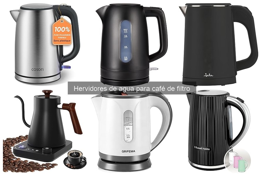 Problemas comunes al usar hervidores de agua para café
