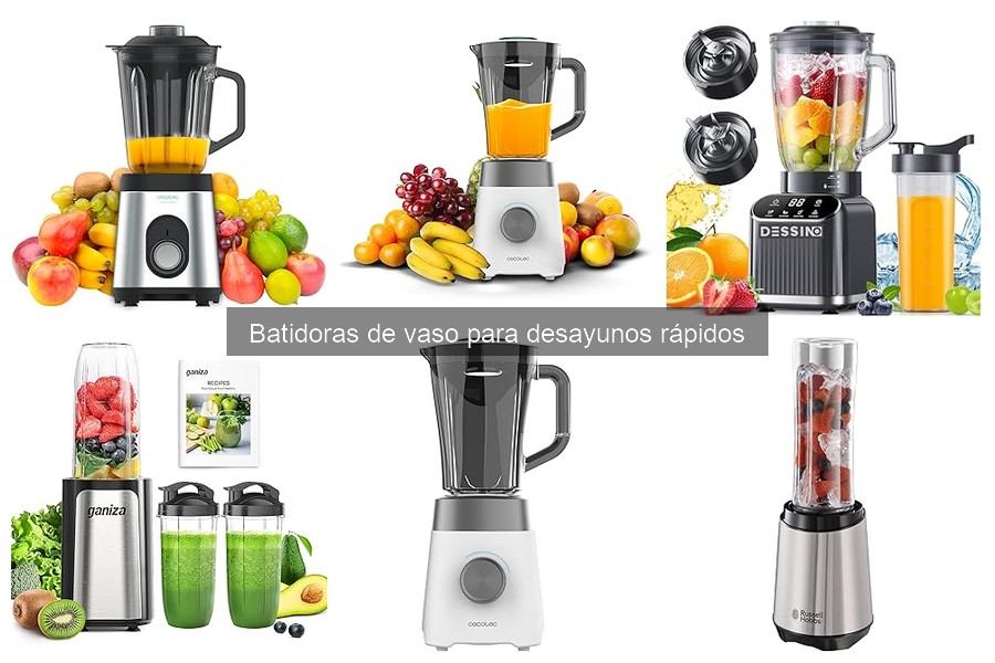 Problemas comunes con batidoras de vaso y soluciones efectivas