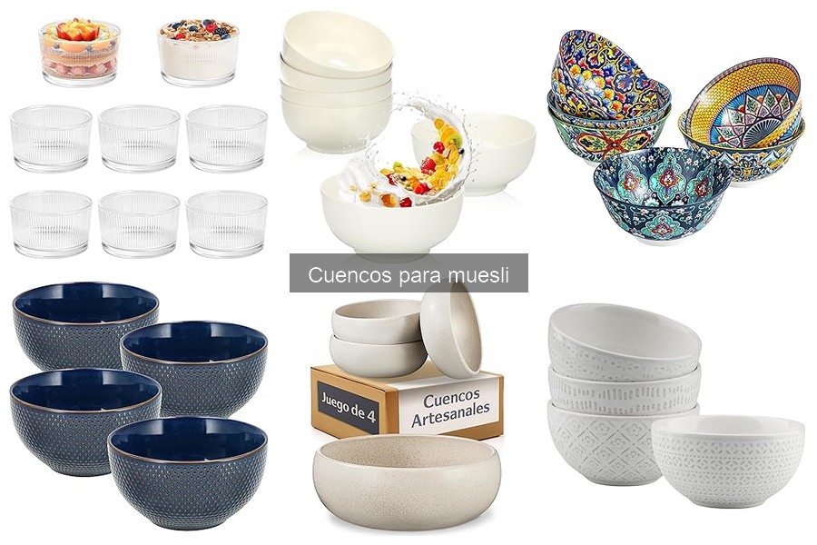 Problemas comunes con cuencos para muesli y soluciones