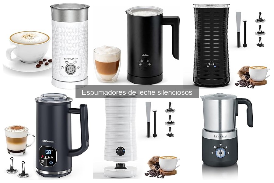 Problemas comunes con espumadores de leche silenciosos