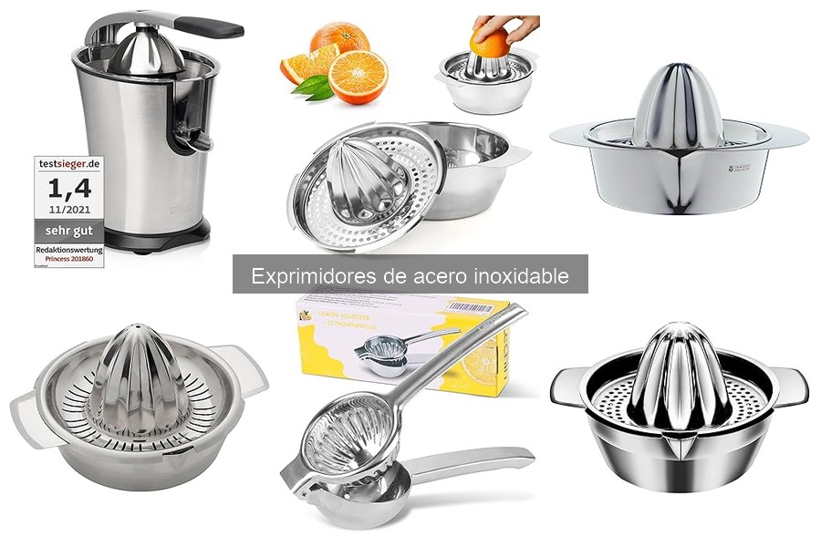 Problemas comunes con exprimidores de acero inoxidable