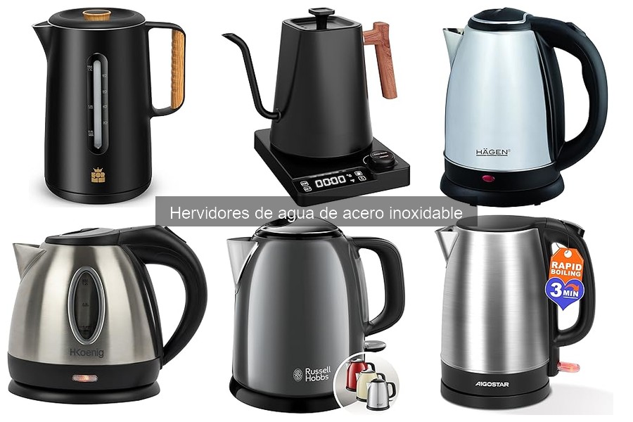 Problemas comunes con hervidores de agua de acero inoxidable