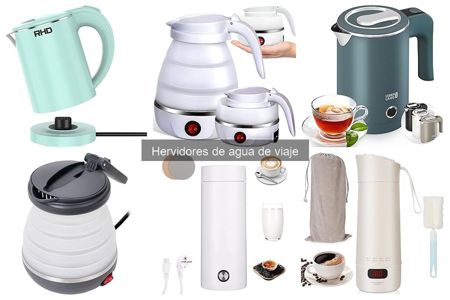 ** Problemas comunes con hervidores de agua de viaje y soluciones