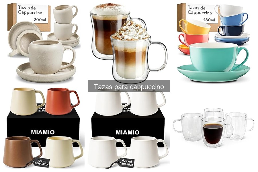 Problemas comunes con las tazas para cappuccino
