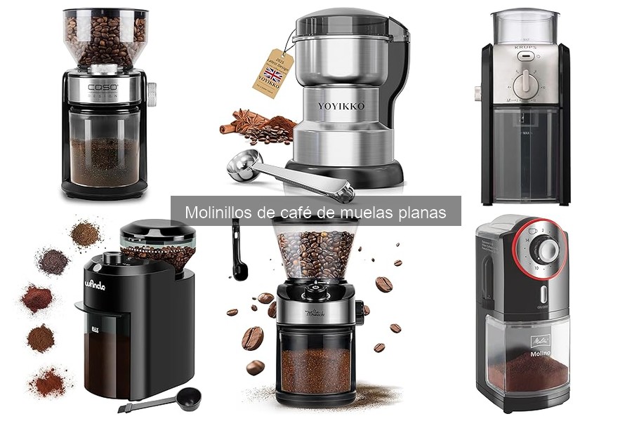 Problemas comunes con molinillos de café de muelas planas