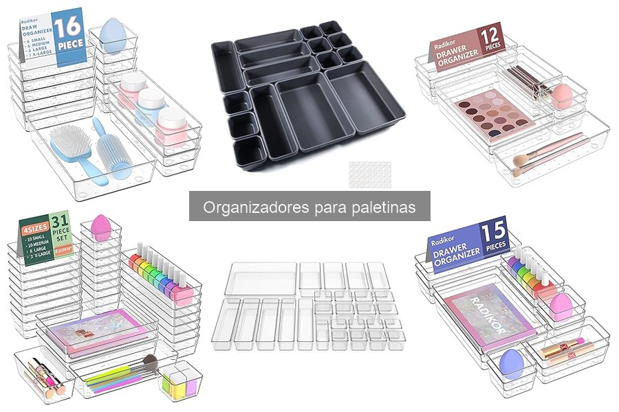 Problemas comunes con organizadores para paletinas y soluciones