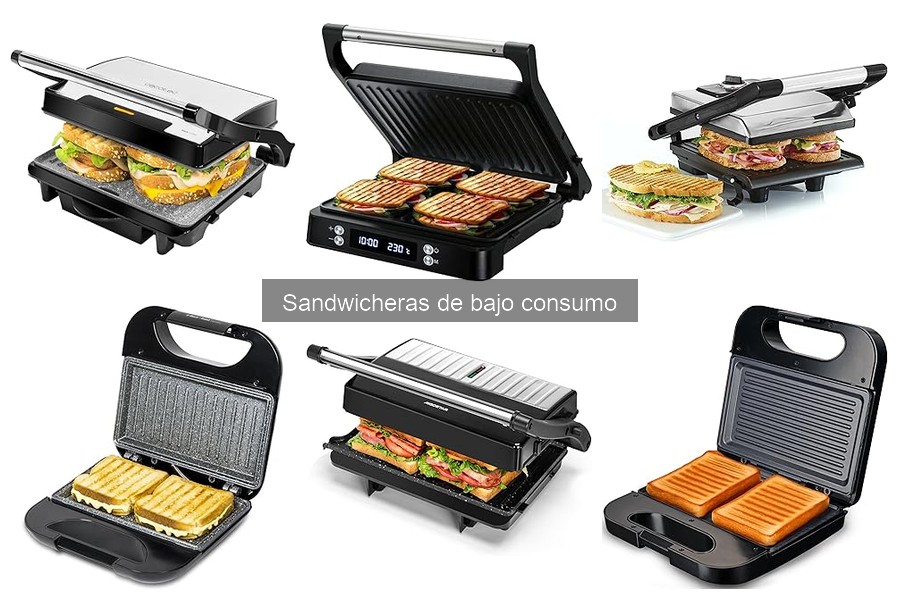 Problemas comunes con sandwicheras de bajo consumo y soluciones