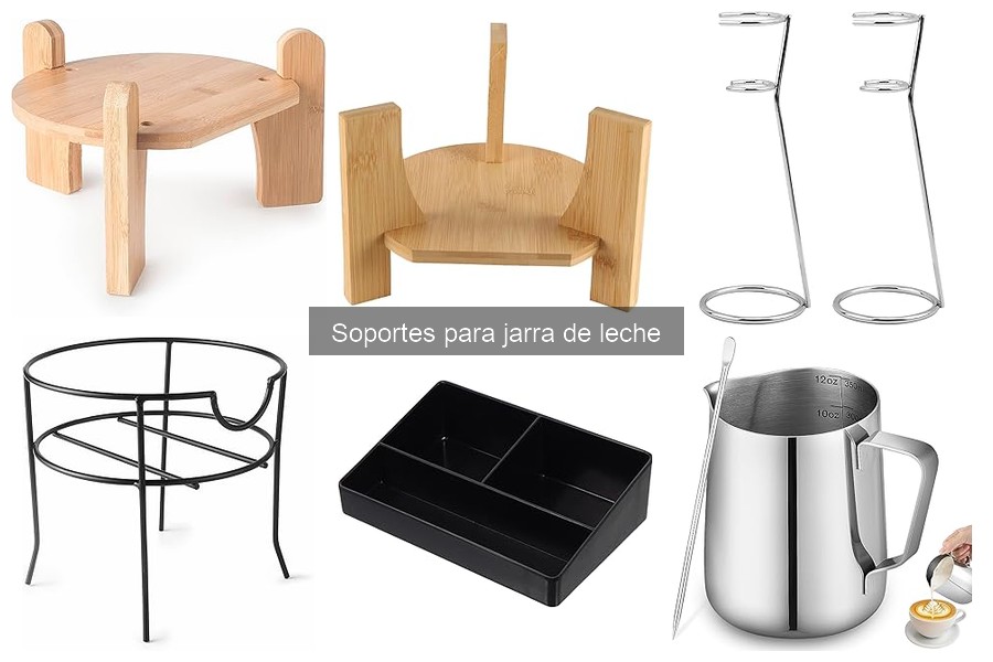 Problemas comunes con soportes para jarra de leche