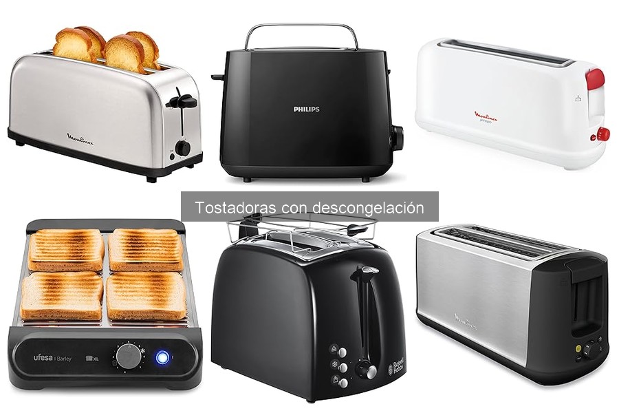 Problemas comunes con tostadoras con descongelación y sus soluciones