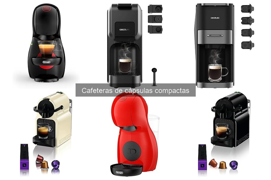 Problemas comunes en cafeteras de cápsulas compactas y soluciones