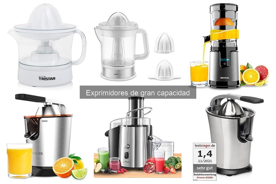 Problemas comunes en exprimidores de gran capacidad y soluciones