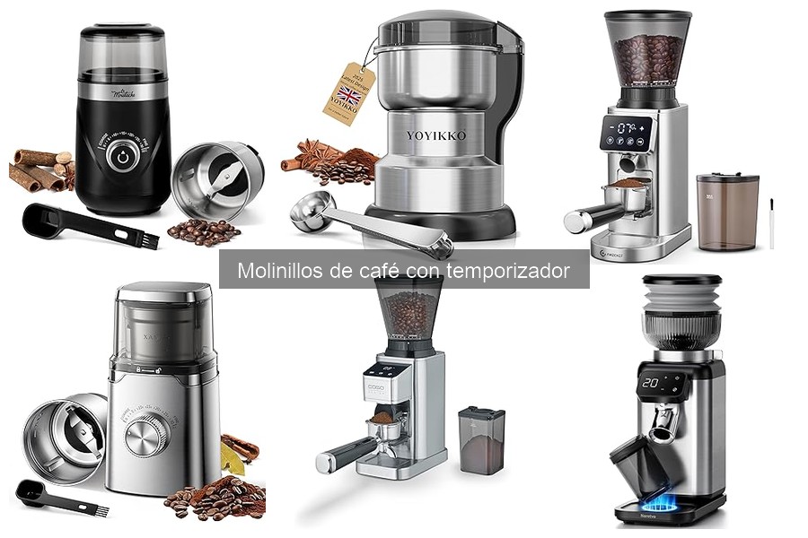 Problemas comunes en molinillos de café con temporizador y soluciones