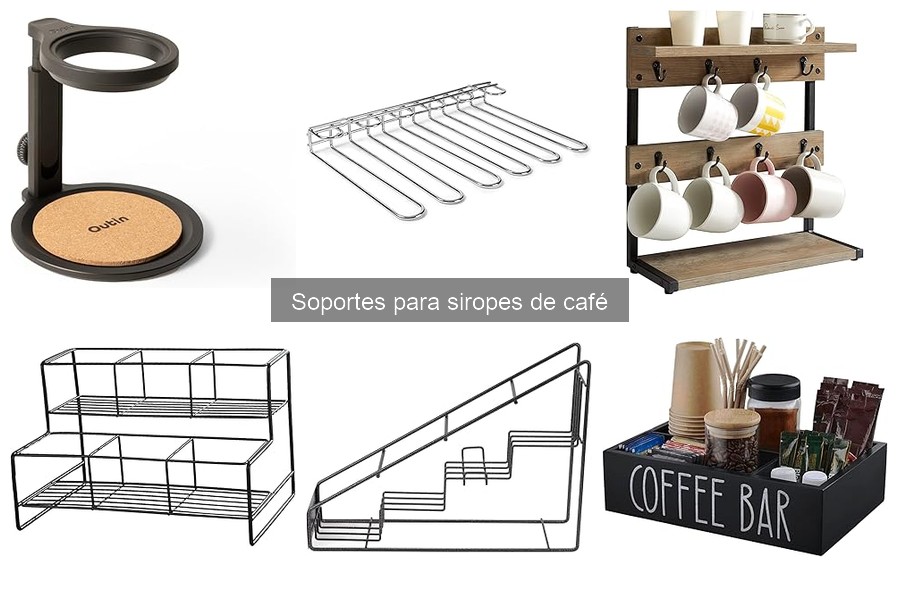 Problemas frecuentes con soportes para siropes de café