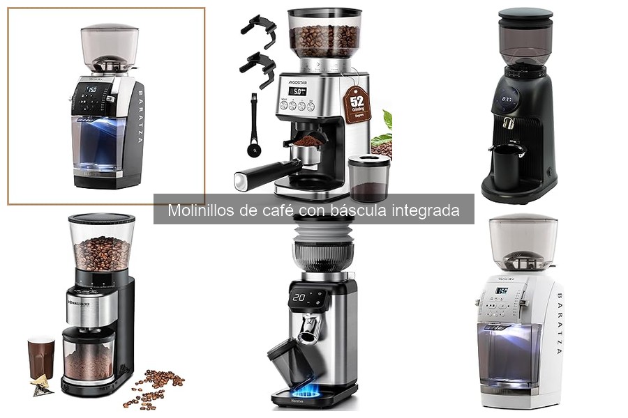 Problemas frecuentes de molinillos de café con báscula y soluciones