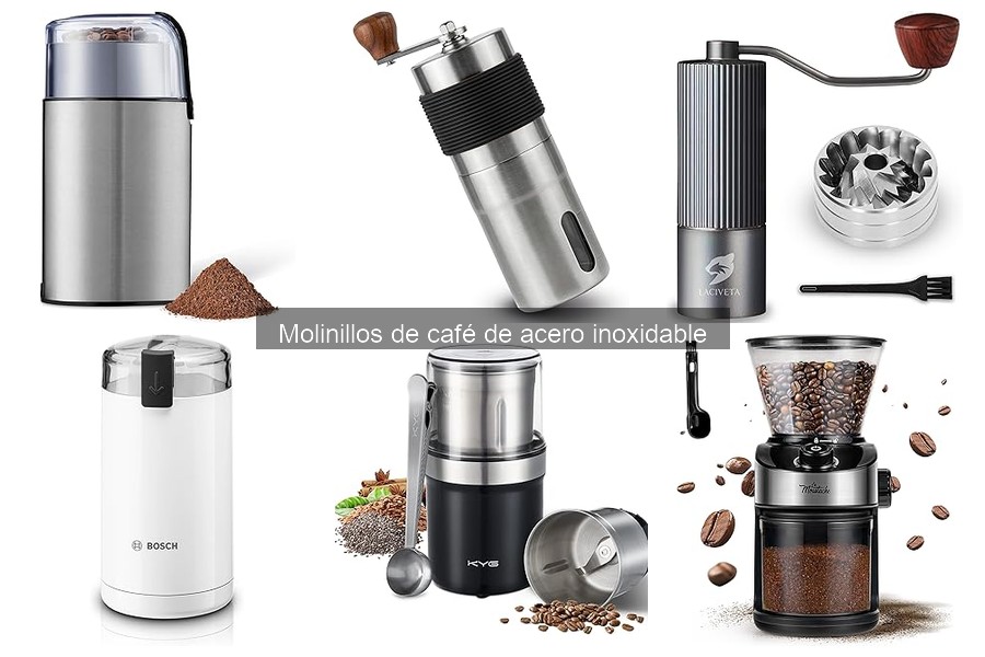 ¿Qué café moler con un molinillo de acero inoxidable?