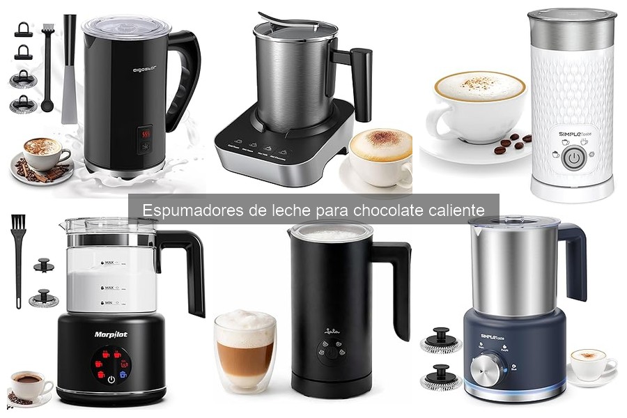 ¿Qué es un espumador de leche para chocolate caliente?