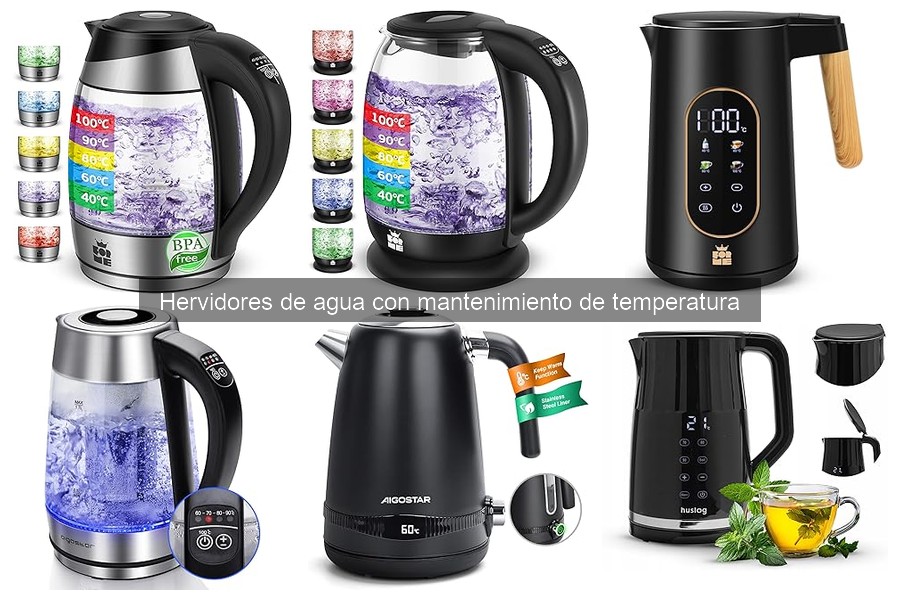 ¿Qué es un hervidor de agua con mantenimiento de temperatura?
