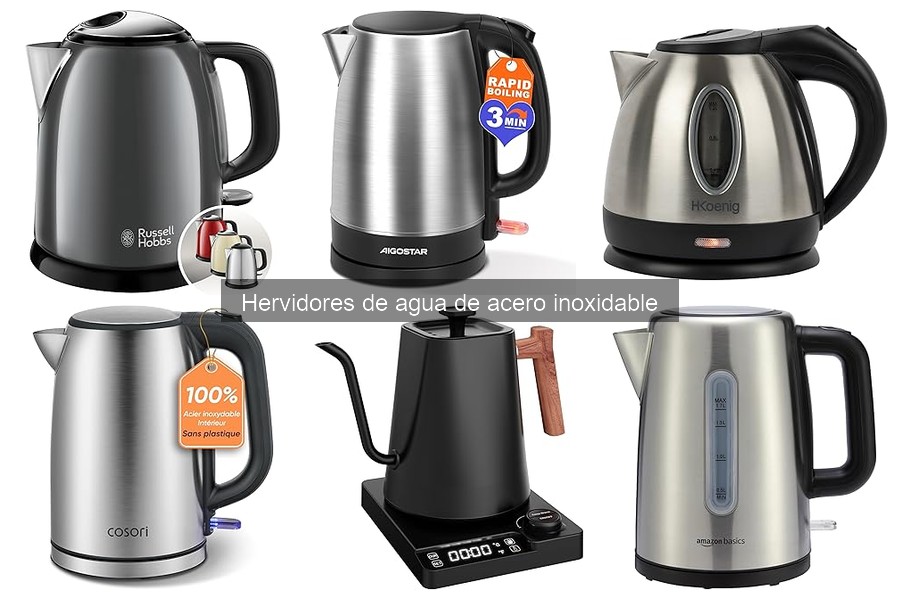 ¿Qué es un hervidor de agua de acero inoxidable?