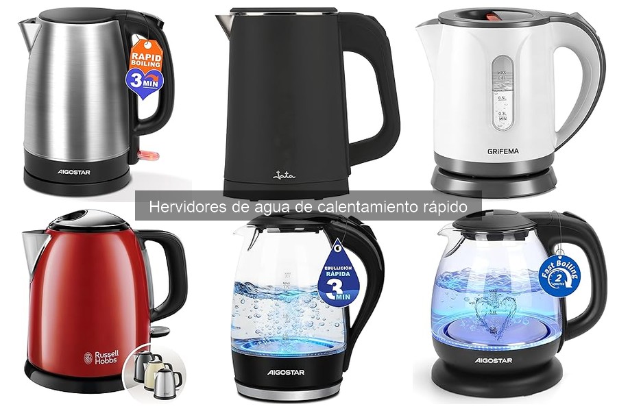 ¿Qué es un hervidor de agua de calentamiento rápido?