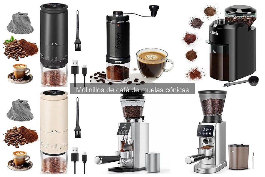 ¿Qué es un molinillo de café de muelas cónicas? Características y Función