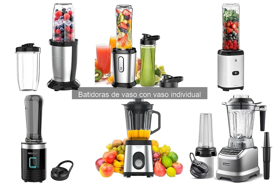 ¿Qué es una batidora de vaso individual? Características y usos