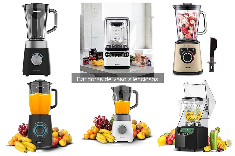 ¿Qué es una batidora de vaso silenciosa? Características y Ventajas