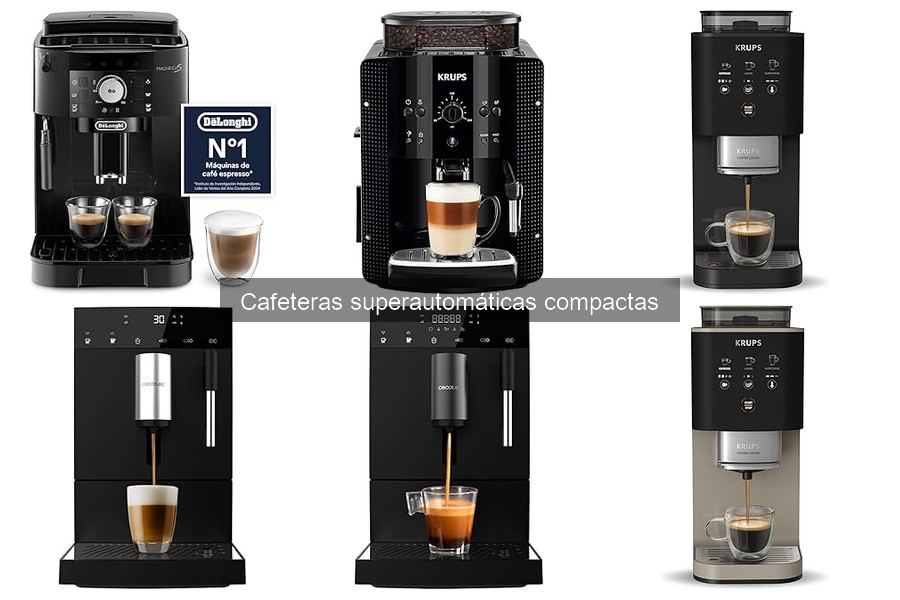 ¿Qué es una cafetera superautomática compacta? Guía 2023