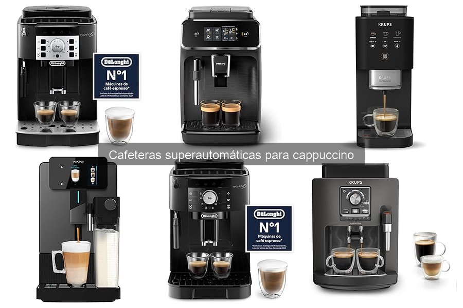 ¿Qué es una cafetera superautomática para cappuccino?