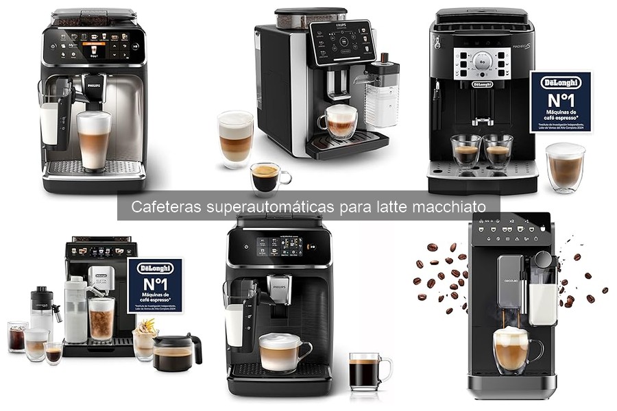 Qué es una cafetera superautomática para latte macchiato