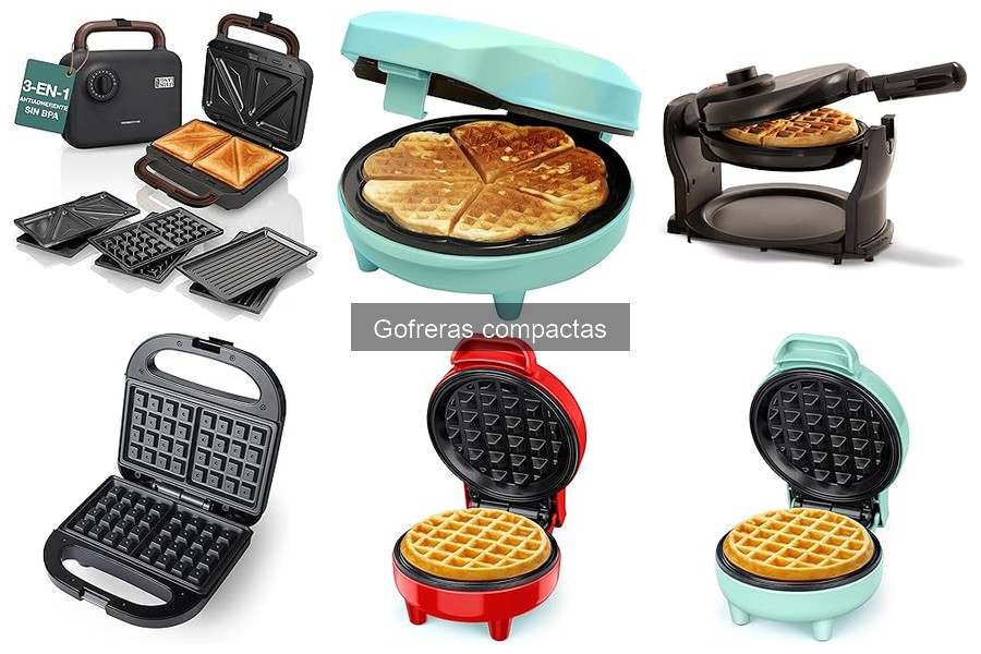¿Qué es una gofrera compacta? Características y usos