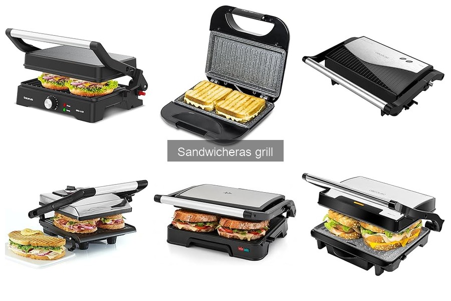 ¿Qué es una sandwichera grill y cómo funciona?