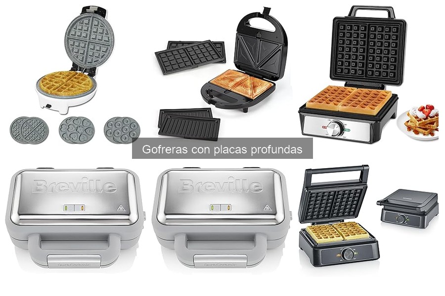 ¿Qué son las gofreras con placas profundas? Descúbrelo aquí