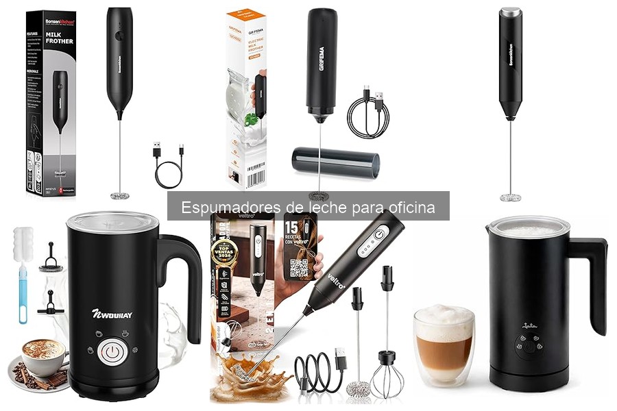 Recetas de Bebidas con Leche Espumada para la Oficina
