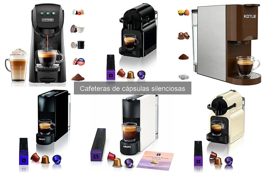 Recetas de café creativas con cafeteras de cápsulas silenciosas