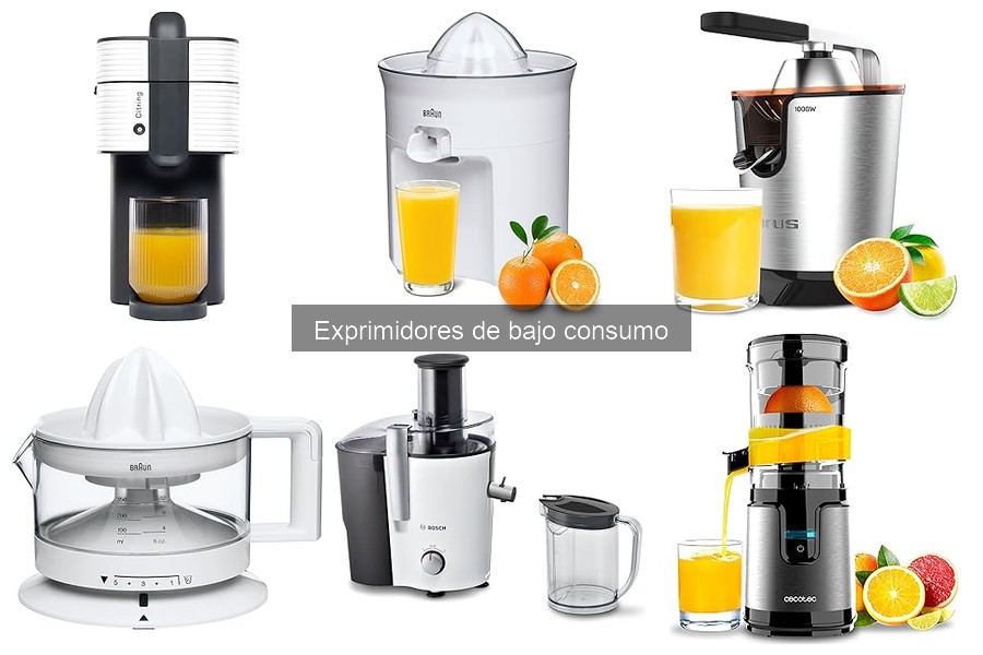 Recetas de jugos fáciles con exprimidores de bajo consumo