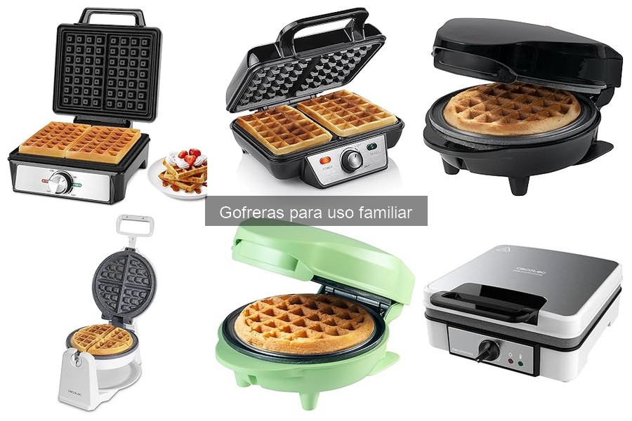 Recetas fáciles de gofres en casa para toda la familia