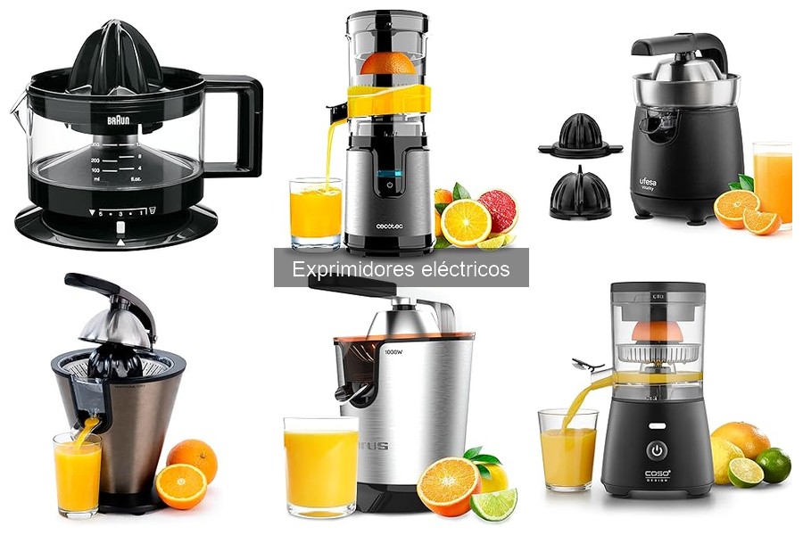 Recetas fáciles de jugos con exprimidor eléctrico