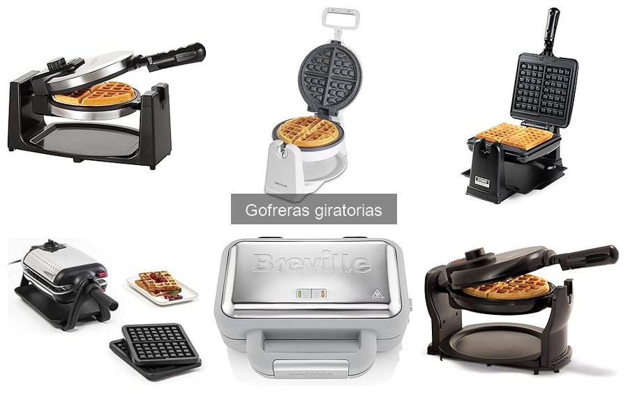 Recetas fáciles para gofreras giratorias: delicias en casa