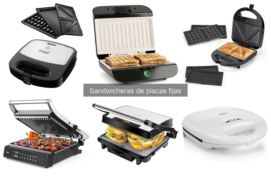 Recetas fáciles para sandwichera de placas fijas
